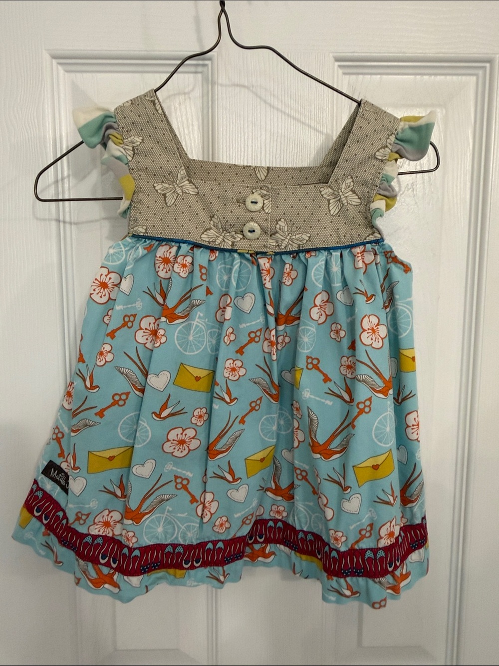 Matilda Jane Ruffle Top 2T - Picture 7 of 8